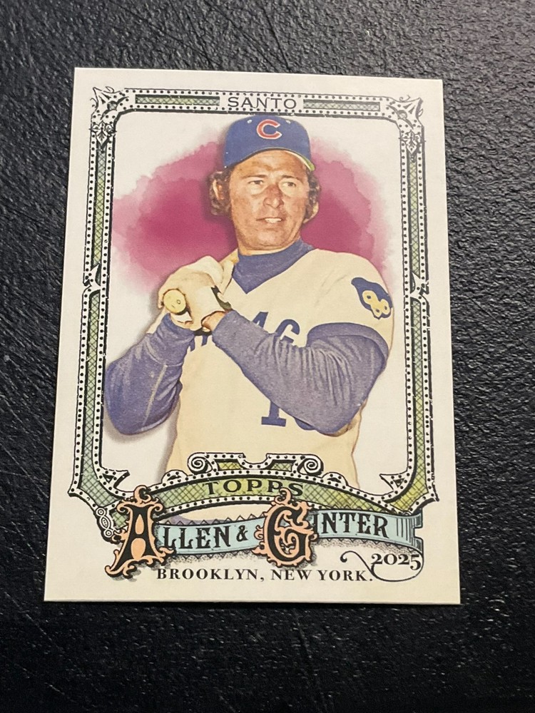 2025 Topps Allen & Ginter Short Print SP #331 Ron Santo, Chicago Cubs