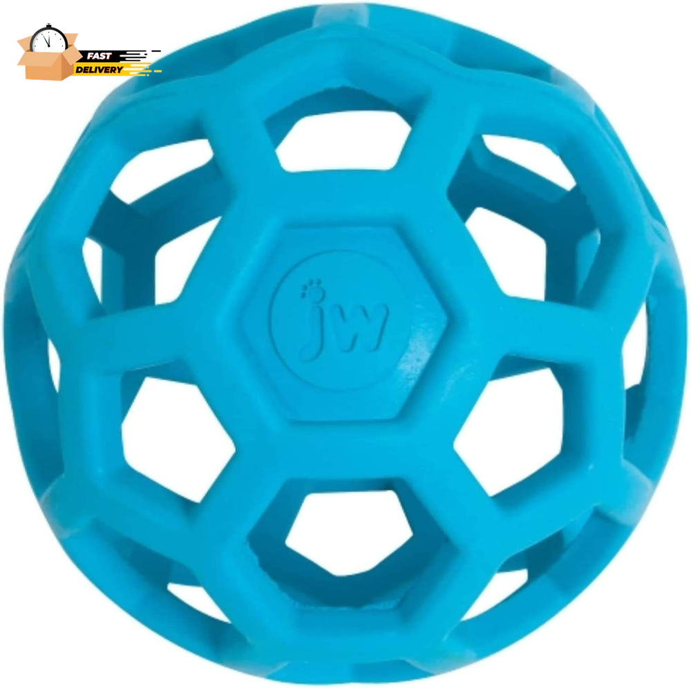 Pet Hol-Ee Roller Dog Toy Puzzle Ball, Natural Rubber, Small (3 Inch Diameter),