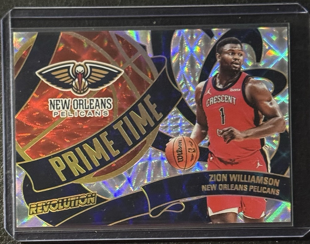 Zion Williamson 2024-25 Panini Revolution Prime Time SP #22 New Orlean Pelicans