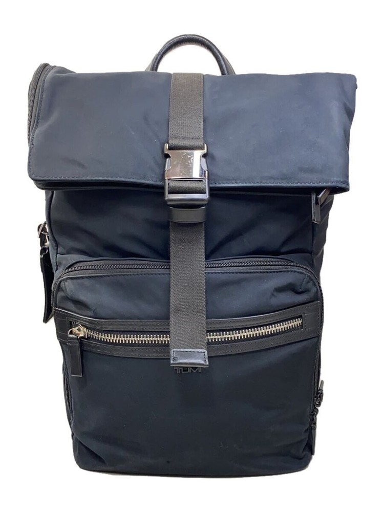 Tumi Nylon Black Plain Backpack Model 181