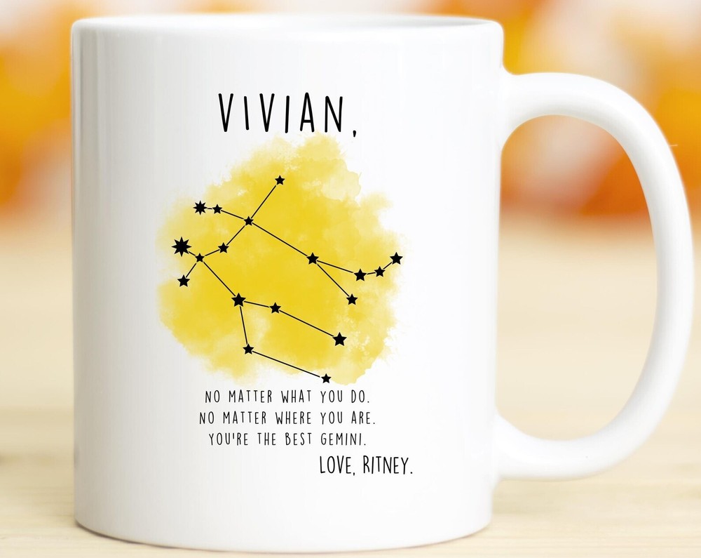 Gemini Zodiac Mug Gemini Birthday Mug Gemini Christmas Mug Best Gemini Appreciat