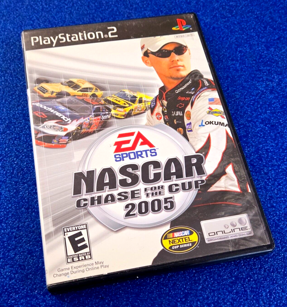 NASCAR Chase for the Cup 2005 EA Sports Kevin Harvick Racing Game with Manual Guide