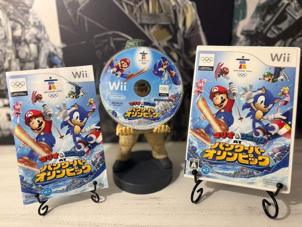 Mario & Sonic at Vancouver Olympics (Japan) - WII - Complete CIB