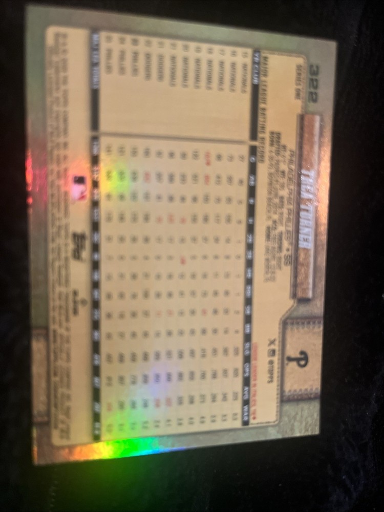 🔥2026 Topps Series 1 Trea Turner Golden Mirror Image Variation SP Phillies