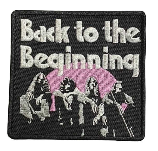 Black Sabbath 'Back to the Beginning' Embroidered Patch