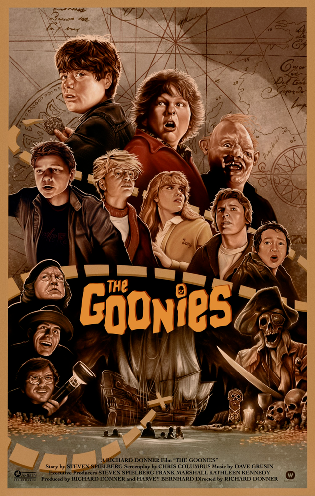 The Goonies 1985 Movie | POSTER 24 X 36 Inches