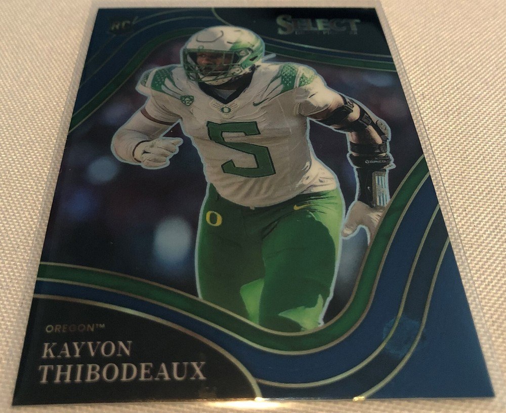 2022 Panini Select Draft Picks - Field Level Kayvon Thibodeaux #101 Blue (RC)