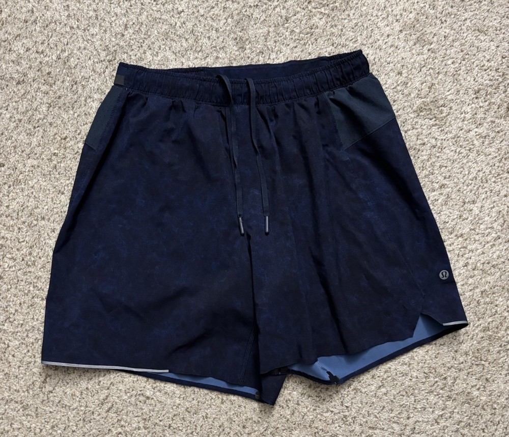 Lululemon Shorts Mens Medium (possibly) Navy Blue 6