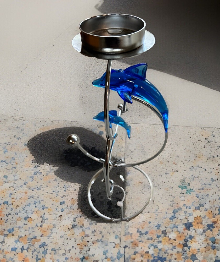 Blue Whale Shark kinetic motion desktop Candle decoration Tea-light