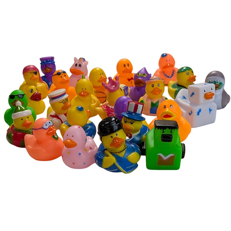 Jeep Duck Pond Rubber Ducks 27 Assorted Ducking You've Been Ducked Mesh Bag