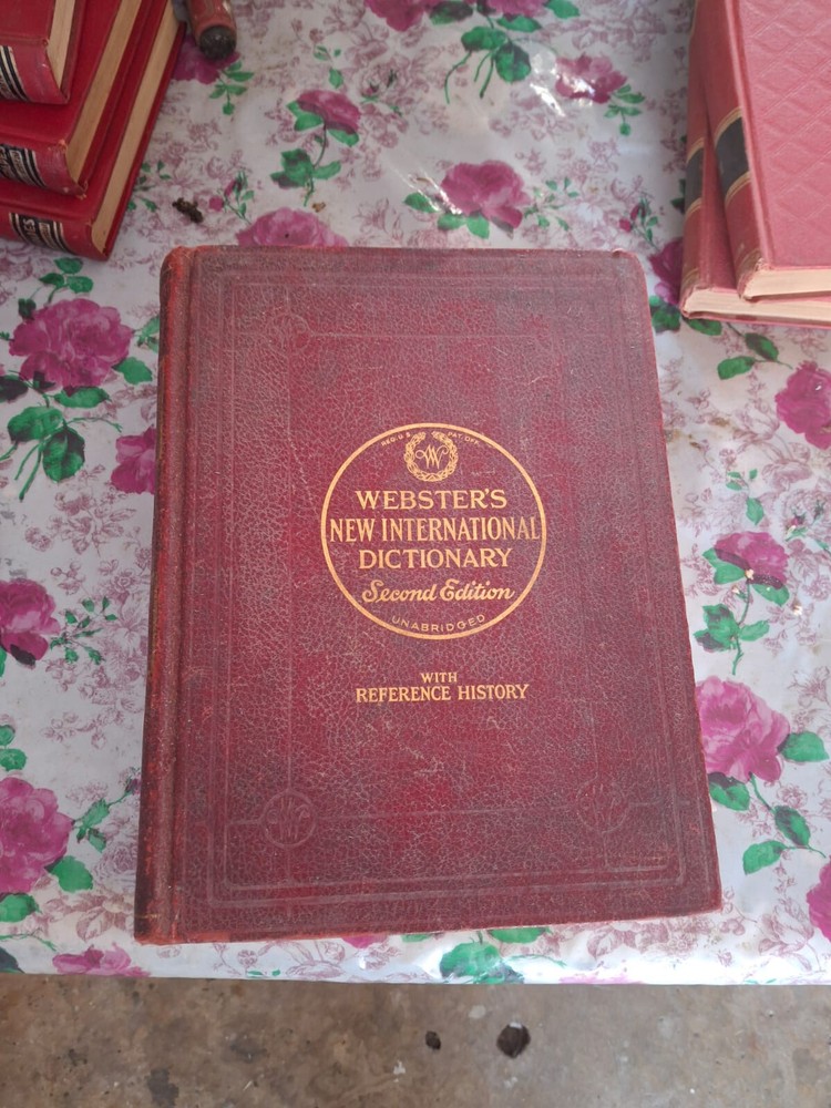 Webster's 1945 New International Dictionary Second Edition Unabridged
