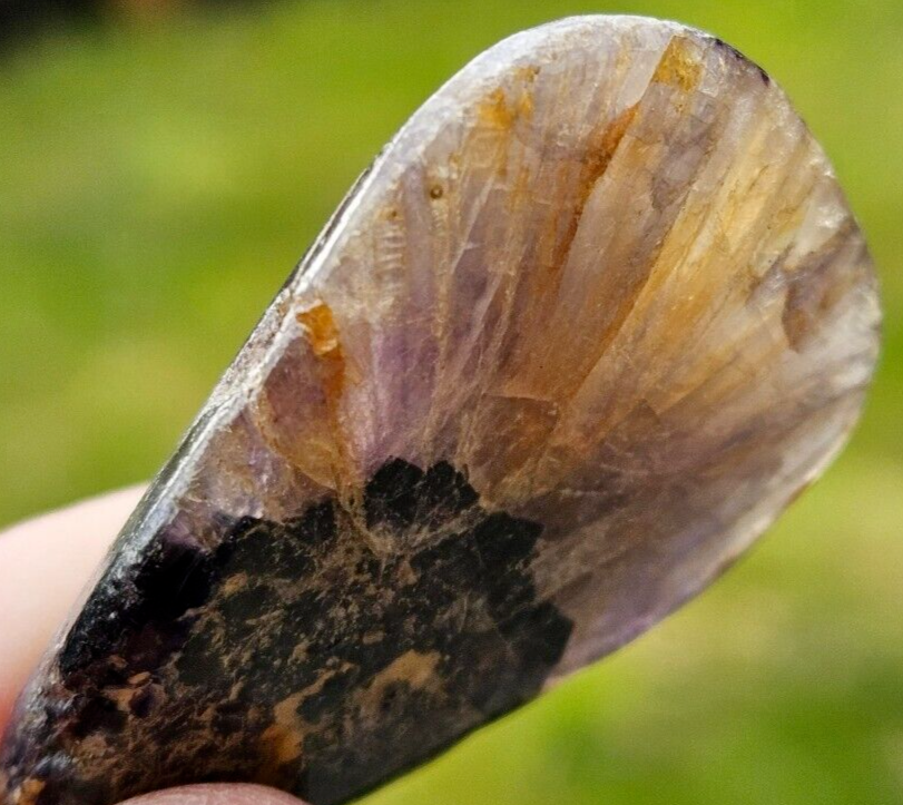 Blue John Fluorite Crystal from Treak Cliff Derbyshire UK 82 Carats