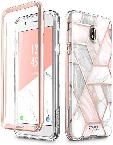 Case Designed for Galaxy J7 2018, Cosmo Series Built-in Screen Protector Full-Bo
