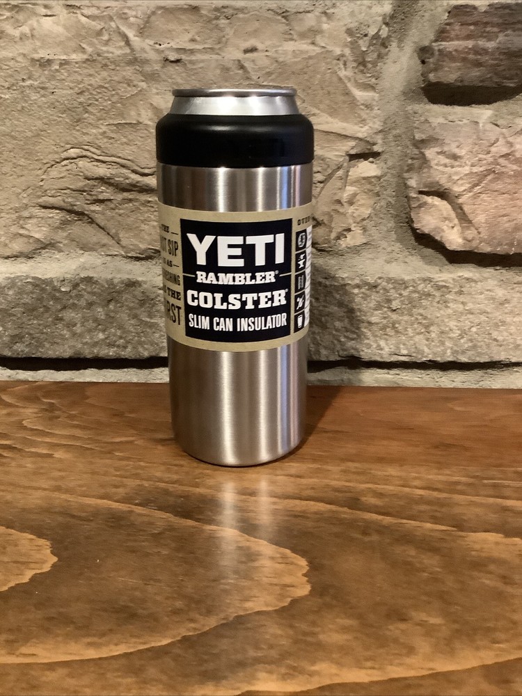 Yeti Rambler Colster Slim Lata Aislante 12oz Latas Delgadas Inoxidable Nuevo