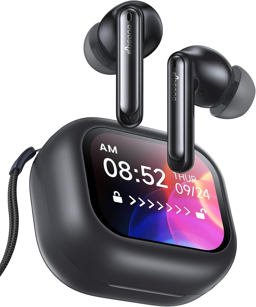 Wireless Bluetooth Earbuds with 13mm Drivers Hi-Fi Bass 30H Playtime 5.4 TWS