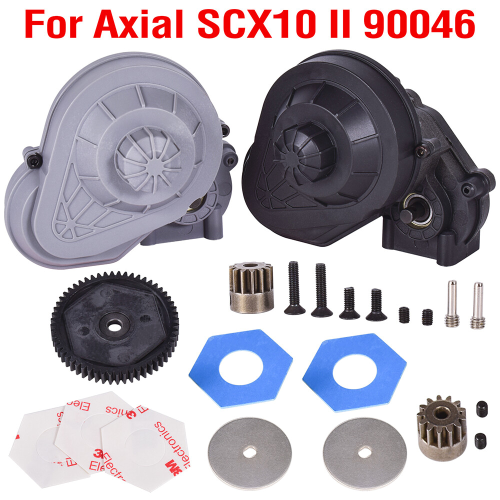 RC Gearbox 132mm Gears Set for 1/10 RC Crawler Car Axial SCX10 SCX10 II 90046