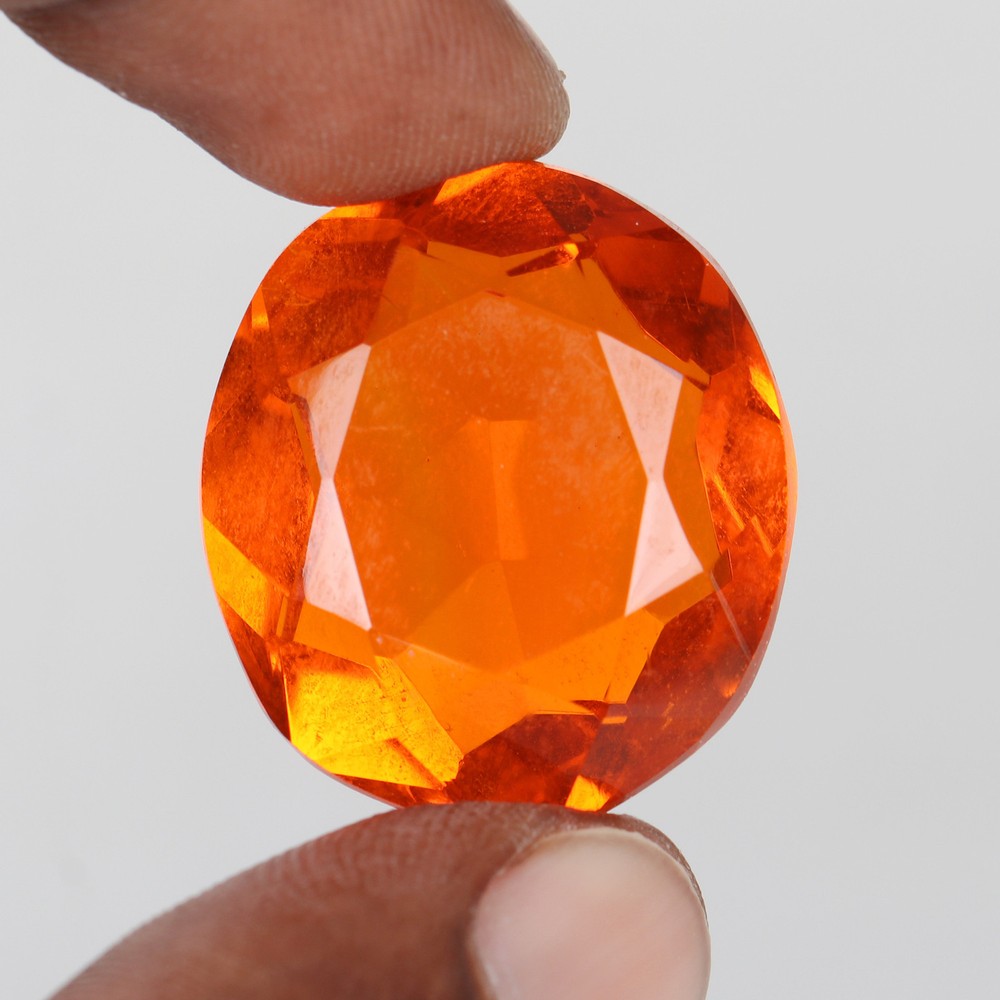 42.35 Ct Oval Cut Yellow Citrine Loose Gemstone for Cyber Monday Lab-Created Sparkling Jewelry Enhancer-image