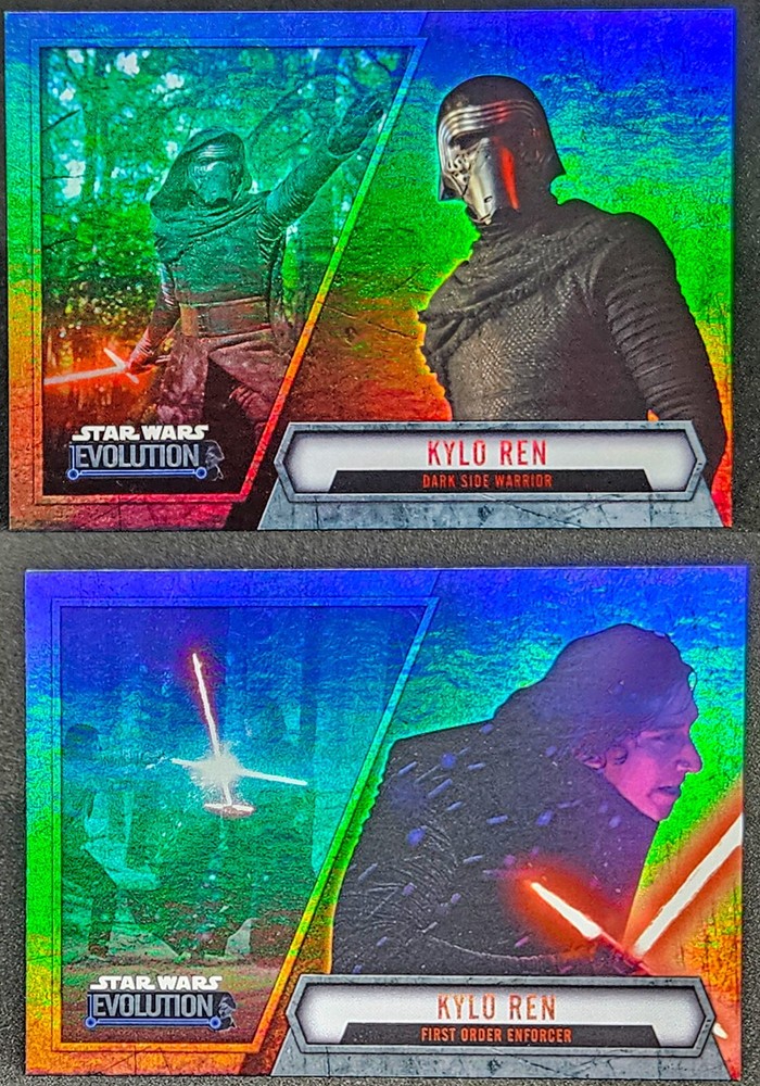 KYLO REN 2016 Star Wars Evolution Foil 92 - 93