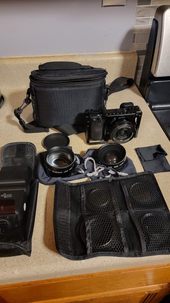 Sony Alpha A6400 24.2MP Mirrorless Digital Camera with E PZ 16-50mm f/3.5-5.6...