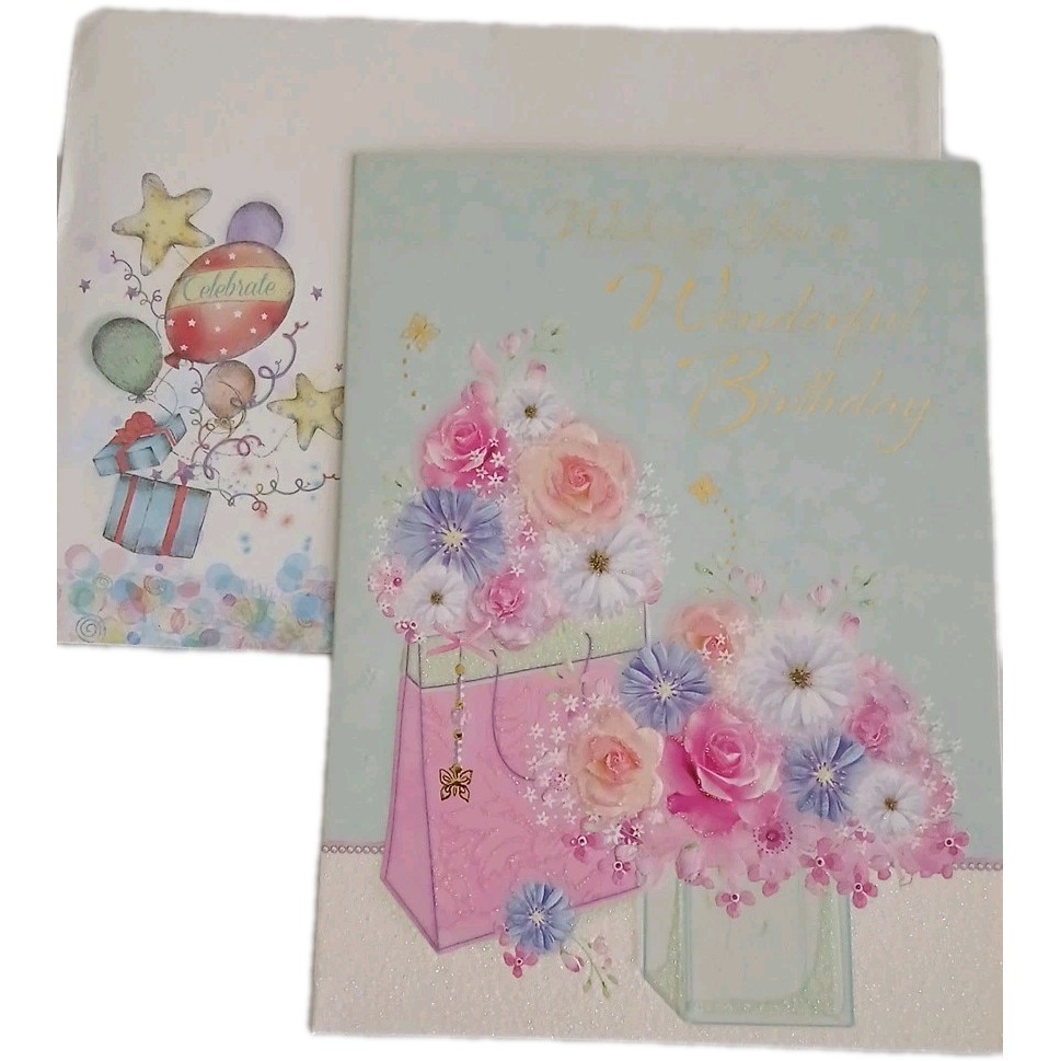 Birthday Greeting Card With Matching Envelope