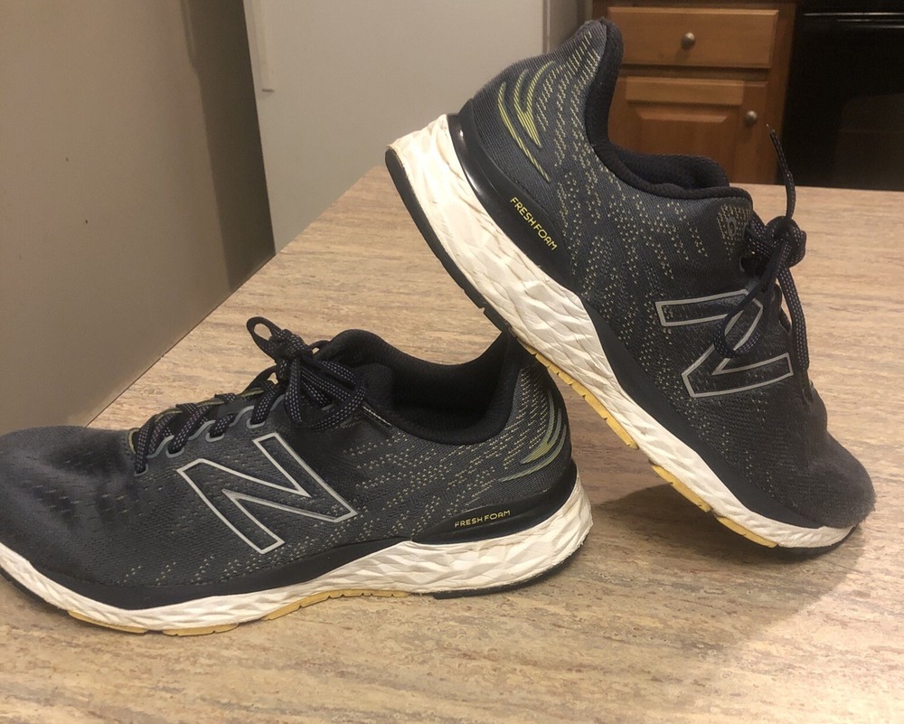 New Balance Fresh Foam X 880 Mens Size 11 D Shoes Ocean Gray Running Sneakers