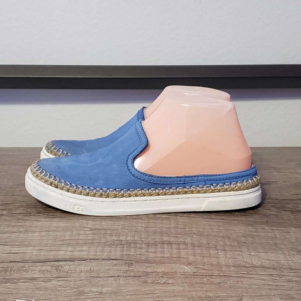 Ugg Caleel Womens Slip-On Sneakers Size 6 Blue Comfort Shoes