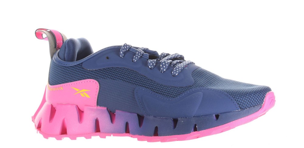 Reebok Womens Zig Dynamica Adventure Blue Running Shoes Size 8 (7784195)