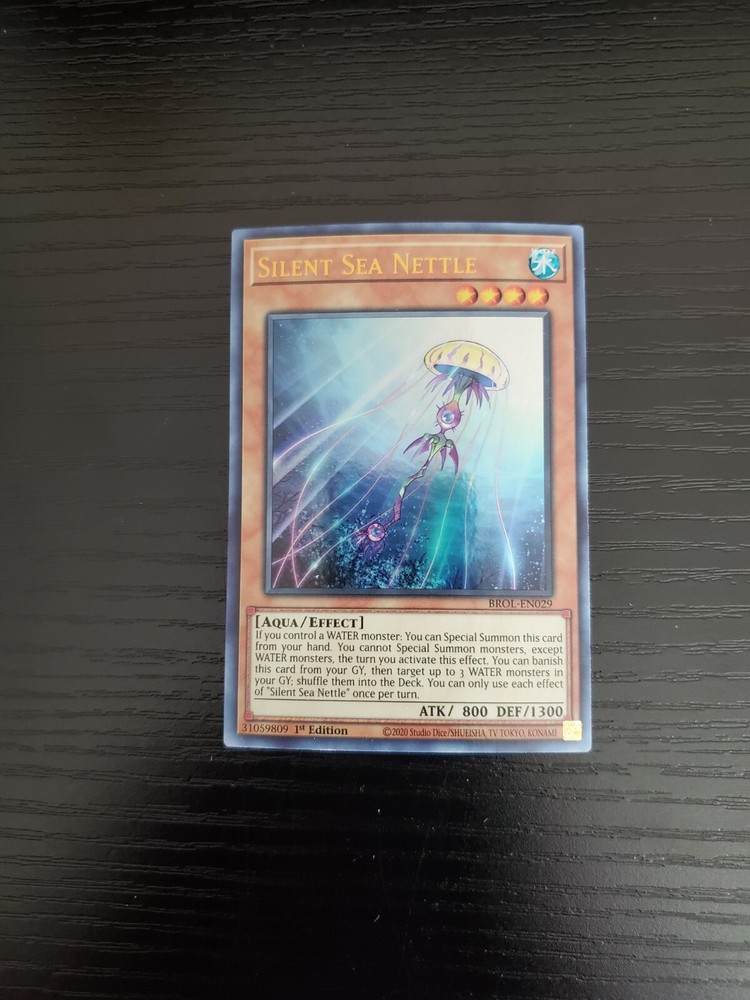 Silent Sea Nettle - Yugioh Brothers of Legend - Ultra Rare - BROL-EN029
