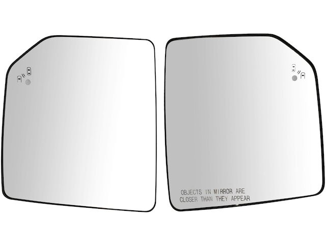 For 2015-2017 Ford F150 Door Mirror Glass Set 75298XDTV 2016 Door Mirror Glass