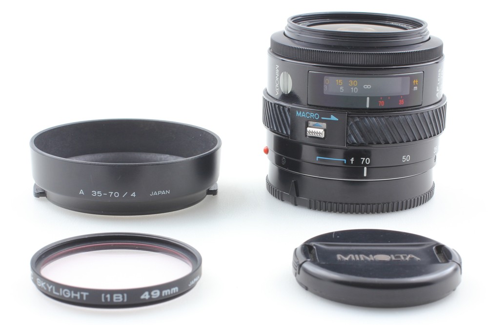 [Near MINT] Minolta AF Zoom 35-70mm 1:4(22) Macro Lens for A-Mount from Japan