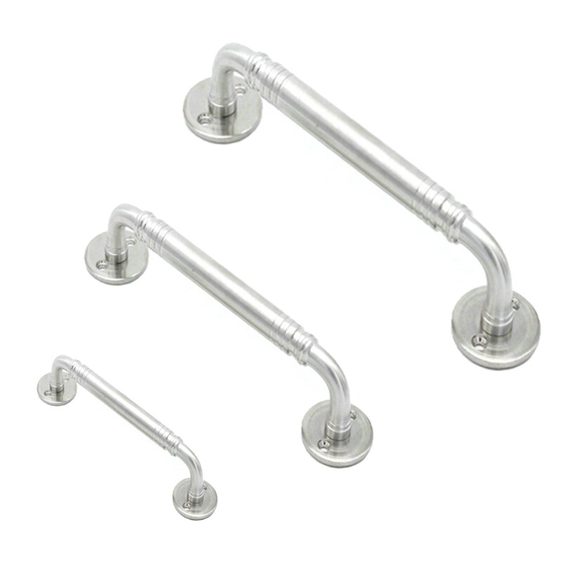 Modern Simple Cabinet Handles Stainless Steel Drawer Pulls for Kitchen Furniture