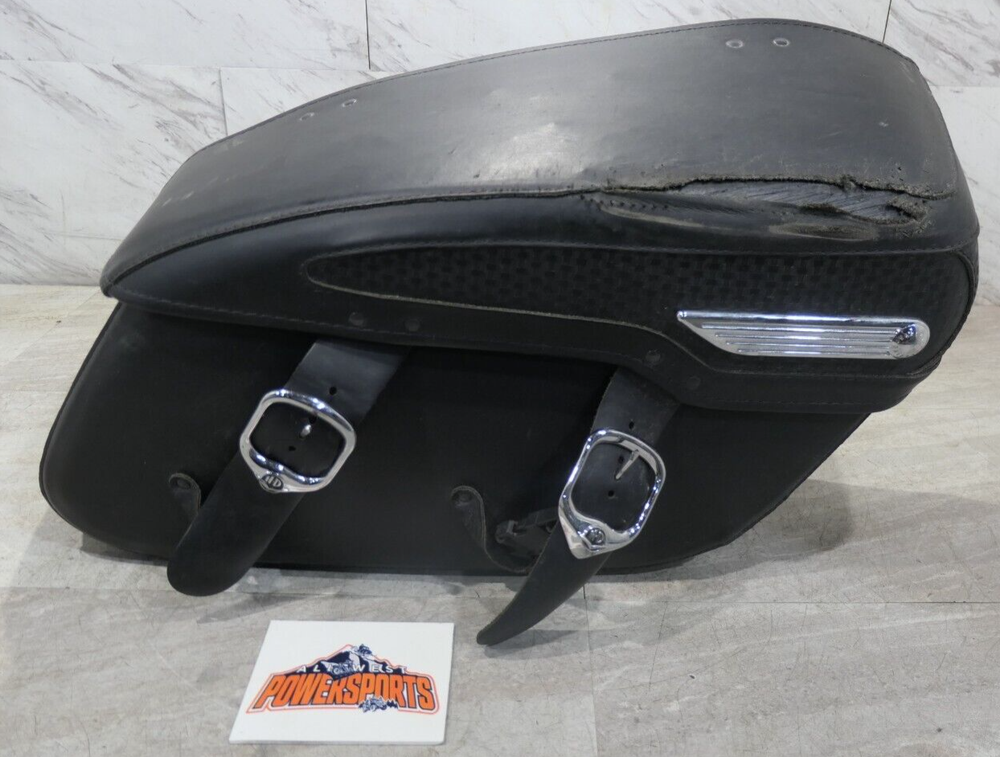 SADDLEBAG RH RIGHT HAND FITS 1998-08 HARLEY DAVIDSON ROAD KING *DAMAGE*(OPS7100)