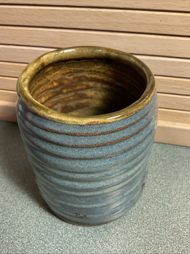 Handmade Thrown Pottery Ceramic Vase