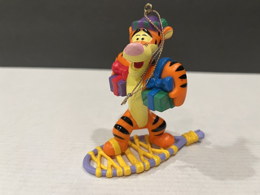 Vintage Disney Winnie the Pooh Tigger Christmas Ornament with Gift Box