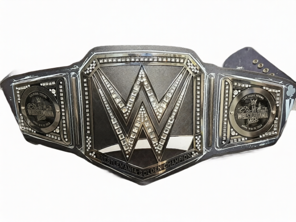 New WrestleMania 42 Replica World Heavyweight Championship Title Belt Brass 2MM
