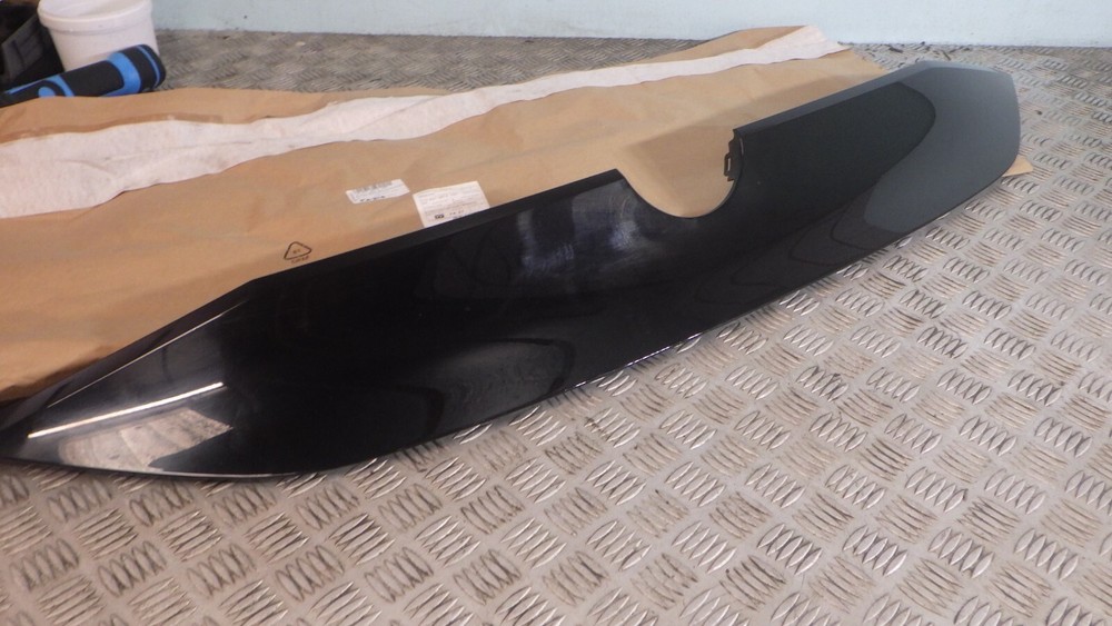 VW ID4 upper front bumper trim gloss black 11A807185A