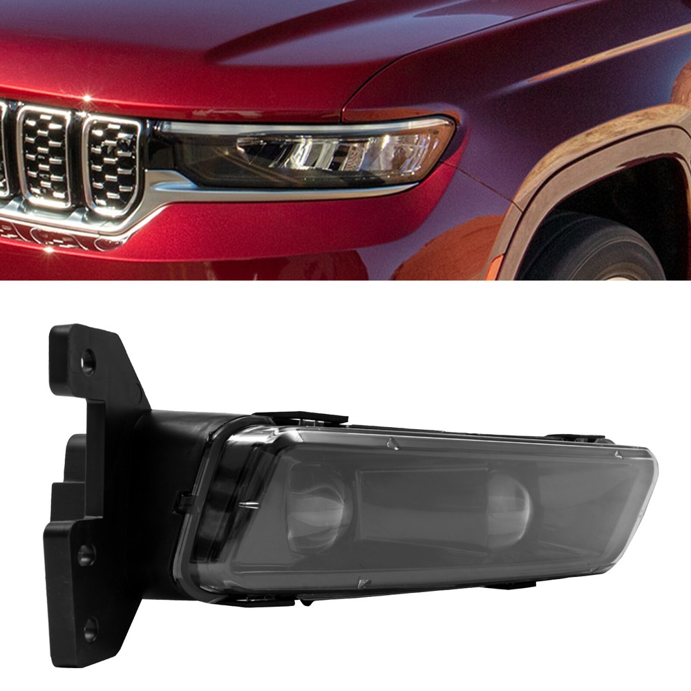 Right Side LED Fog Light 68275510AC Driving Lamp For 17-2021 Grand Cherokee SRT