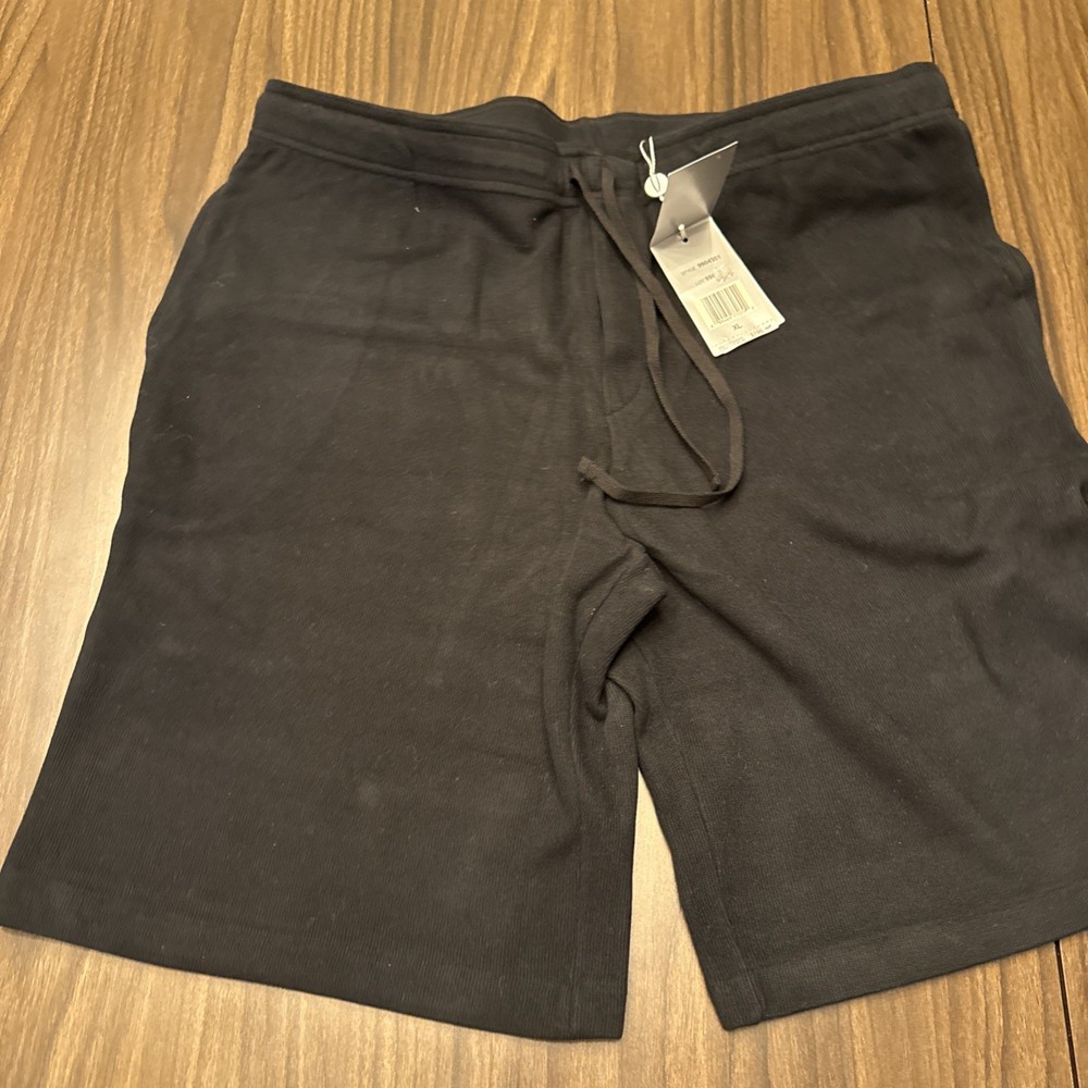 Ralph Lauren Purple Label Italian Cotton Lounge Shorts – XL – Black – NWT $195