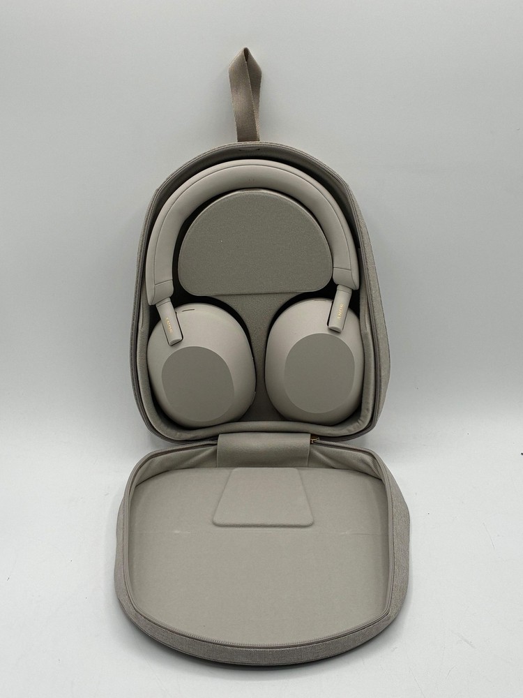 Sony WH-1000XM5 Wireless Bluetooth Noise-Canceling, Silver Free Shipping