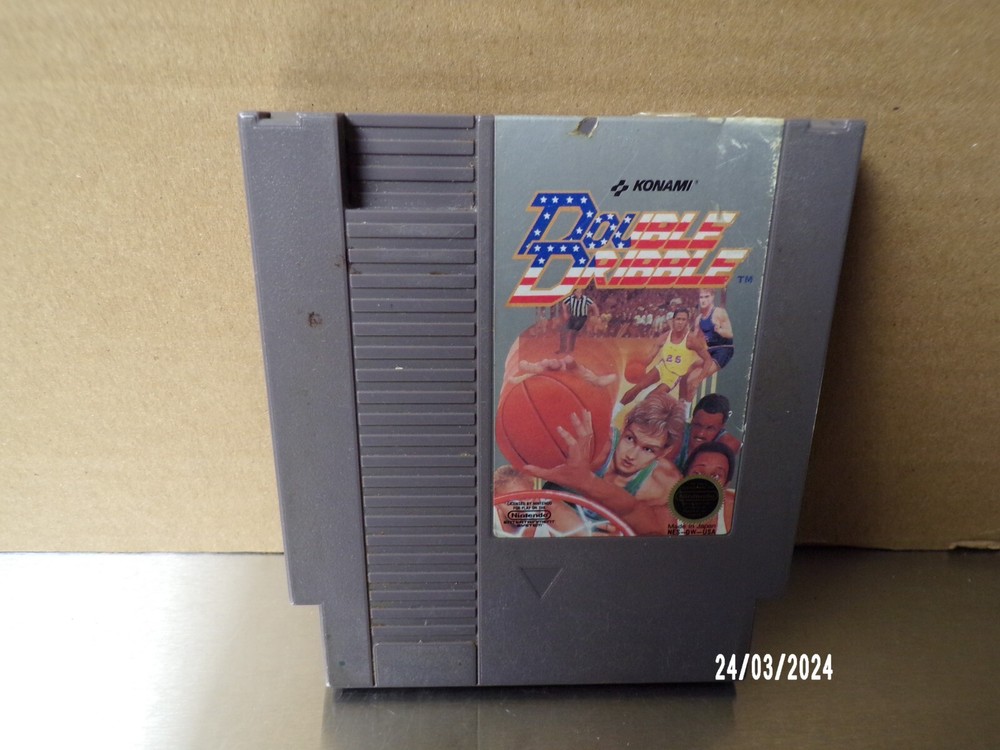 Double Dribble Nintendo Cartridge Untested Game Only  -image