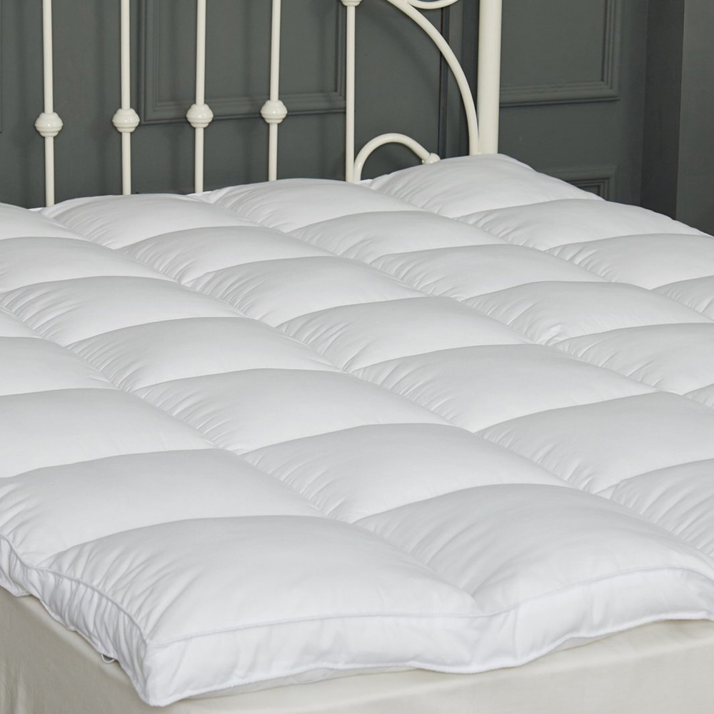 Mattress Topper Queen Size 2 inch Thick Down Alternative Quilted Mattress Cov...