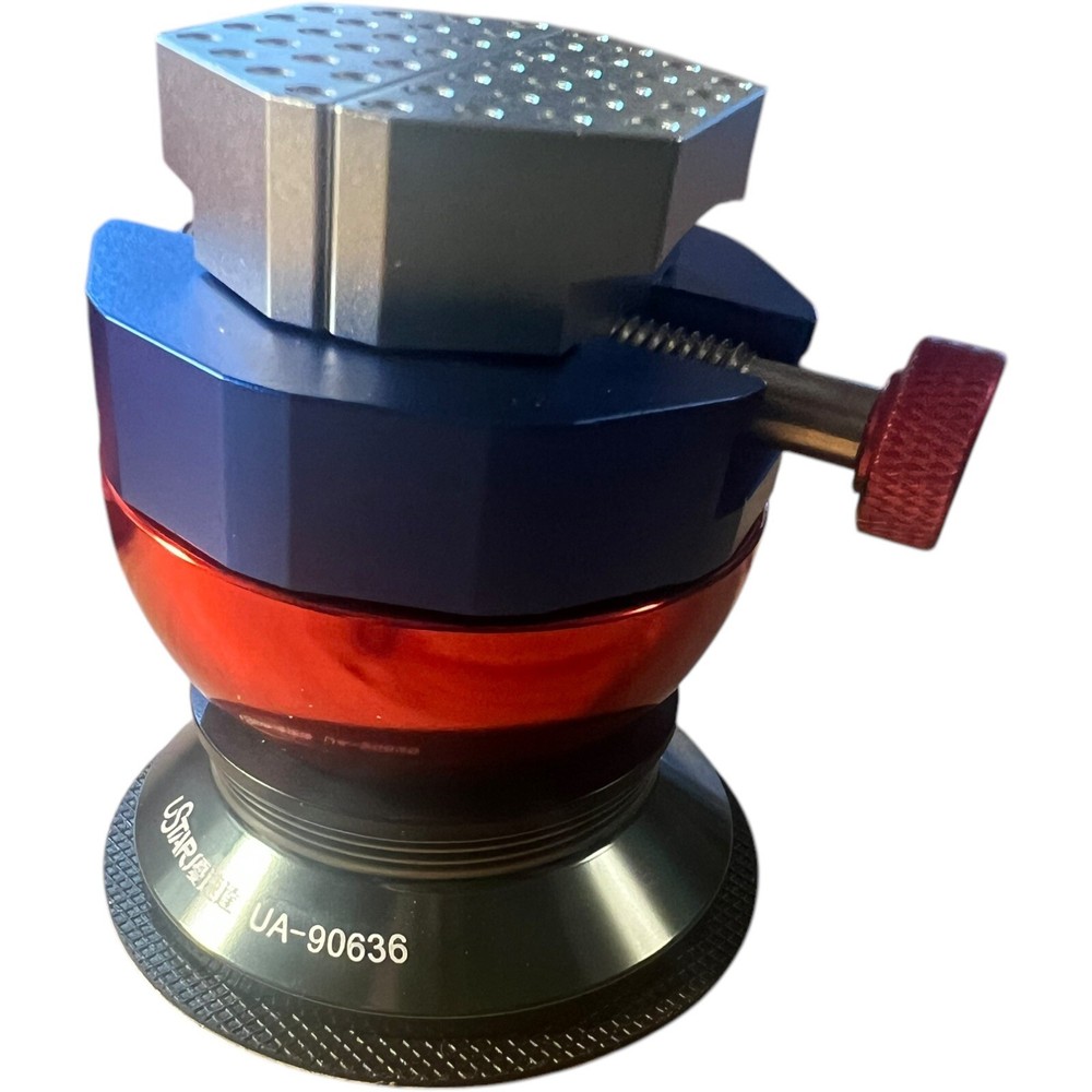 Ustar UA-90636 Ball Vise Clamp – 360° Rotating Tool for Modeling and Elektronik