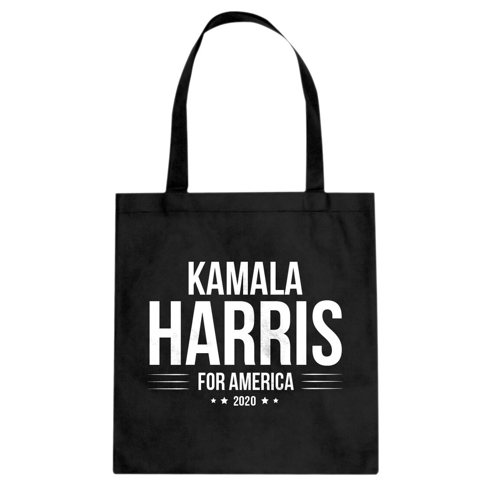 KAMALA HARRIS for President 2020 Cotton Canvas Tote Bag #4065