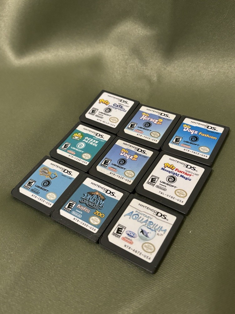 Nintendo DS Games M-Z - Authentic - Pick Your Game - Cart Only - Tested/Cleaned