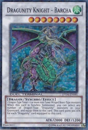 Dragunity Knight Barcha DT04 Super Rare Duel Terminal NM