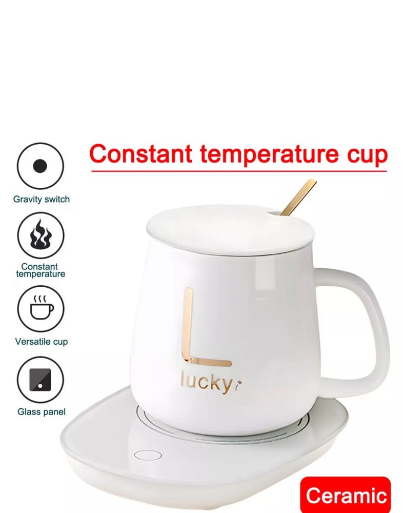 Cup Mug Warmer Auto Thermostat Coffee Tea Milk Drink Heater Pad for Office Home