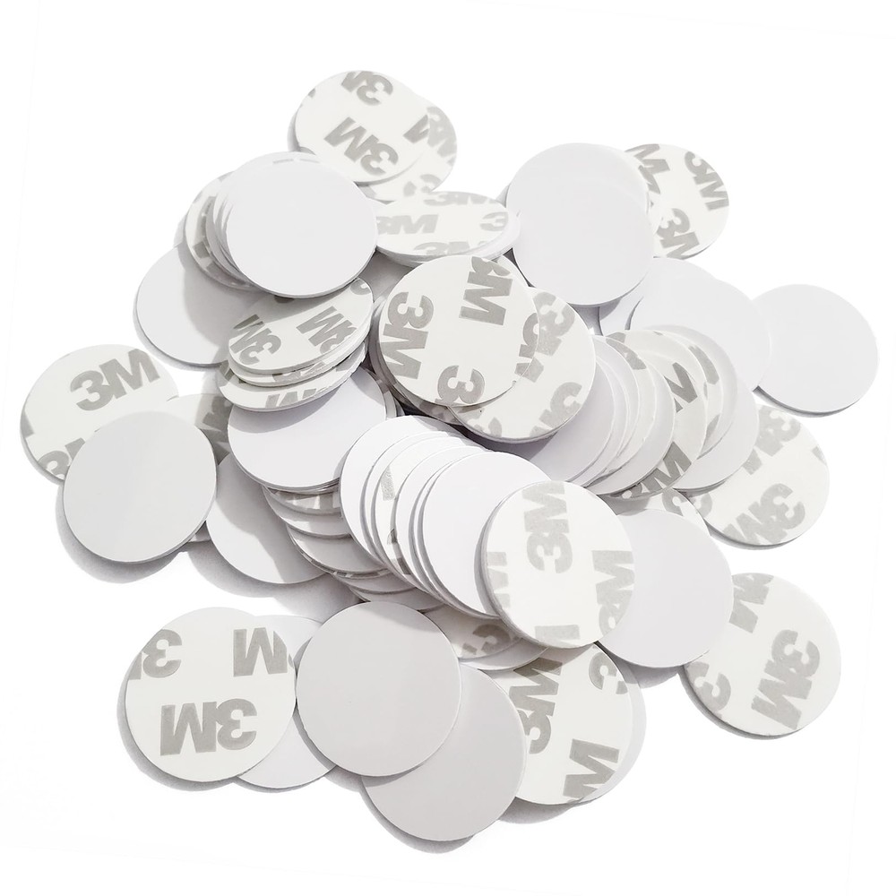 30Pcs NFC Tags Stickers Programmable NTAG215 NFC Coins with Adhesive Compatib...