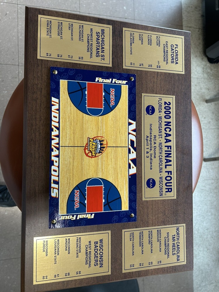 NCAA Final Four Basketball Floor 2000. Michigan State!