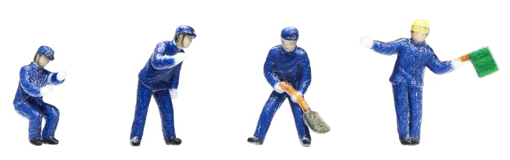 KATO N Scale SL Crew A: Onboard 24-770 Diorama Accessories