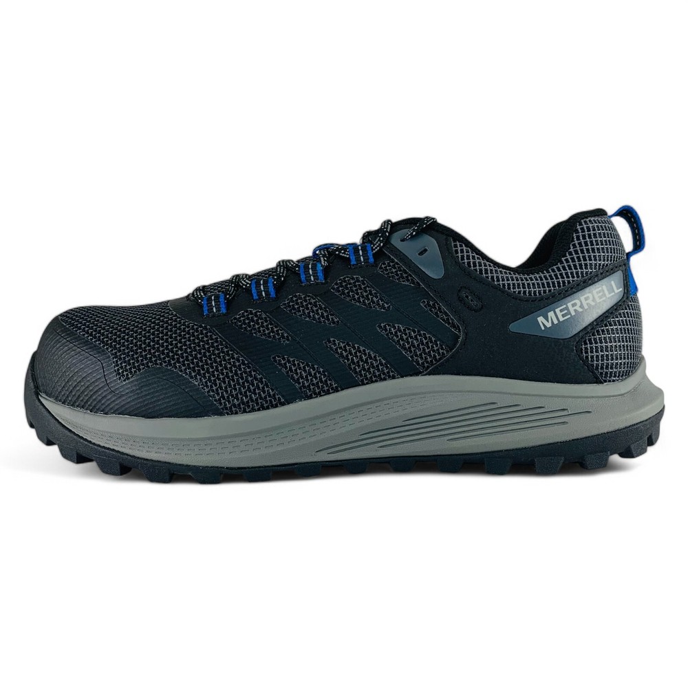 Merrell Nova 3 Carbon Fiber Black Mens Work Sneakers J005481